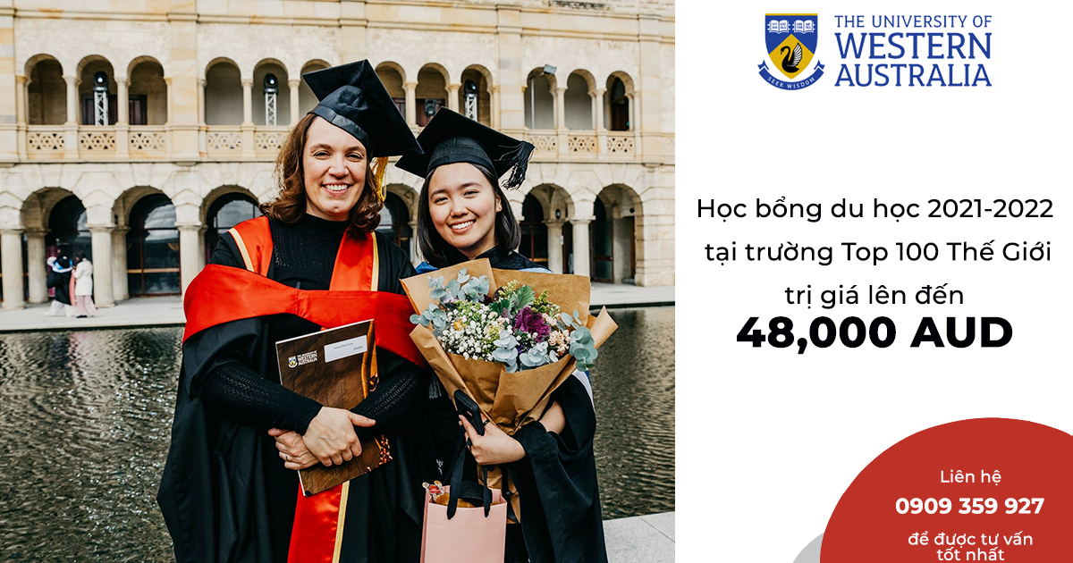 học bổng University of Western Austrlia 